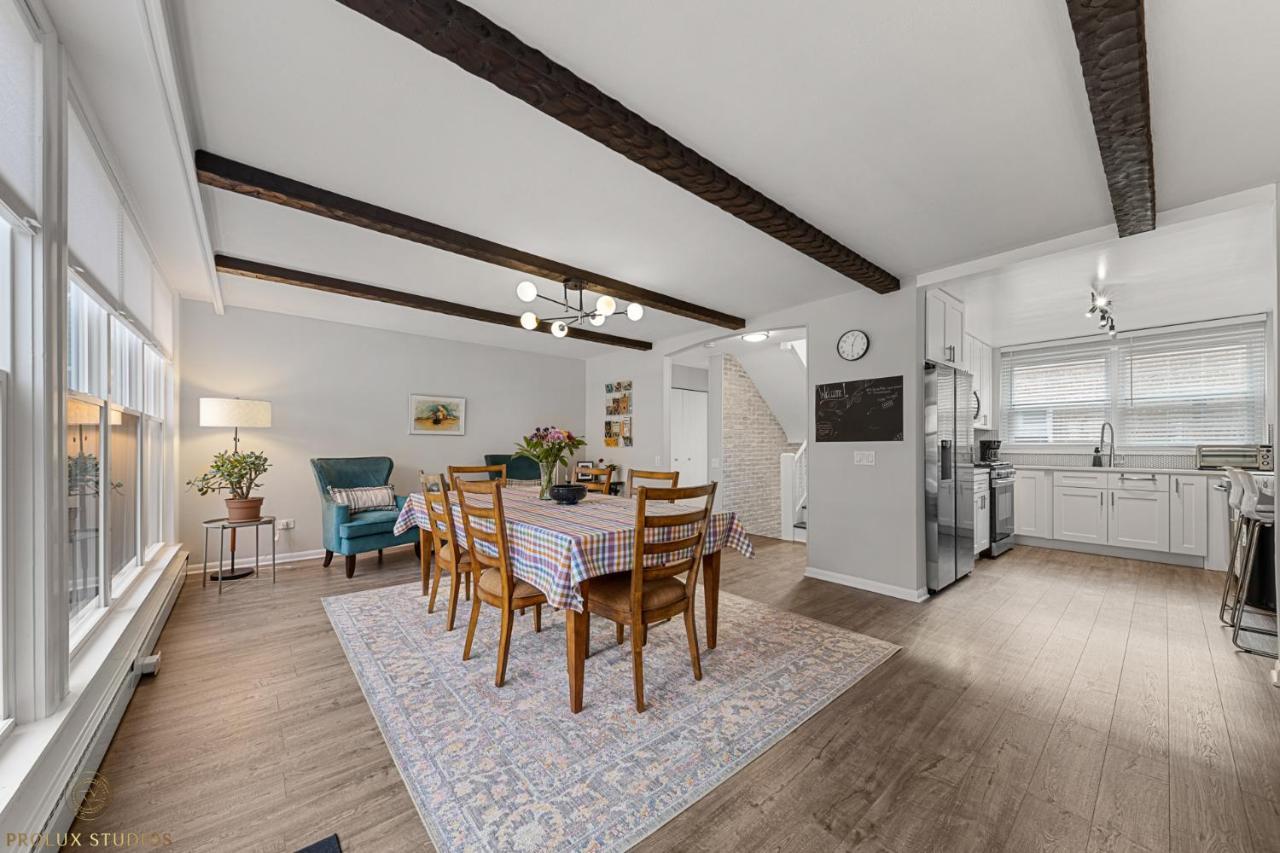 シカゴ Northside Famlynest Lincoln Sq 4Br 2Ba 2P Rare Findヴィラ エクステリア 写真