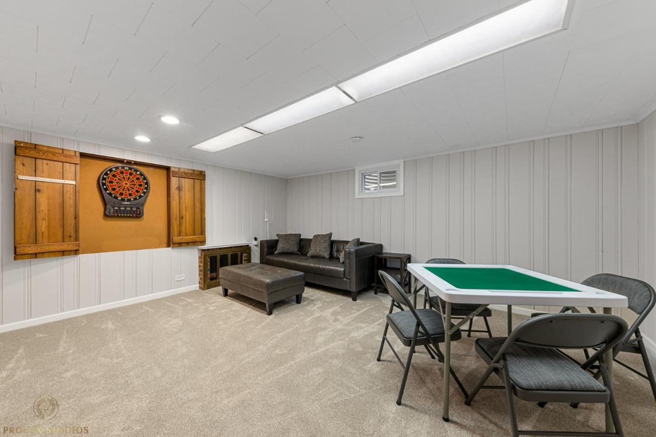 シカゴ Northside Famlynest Lincoln Sq 4Br 2Ba 2P Rare Findヴィラ エクステリア 写真
